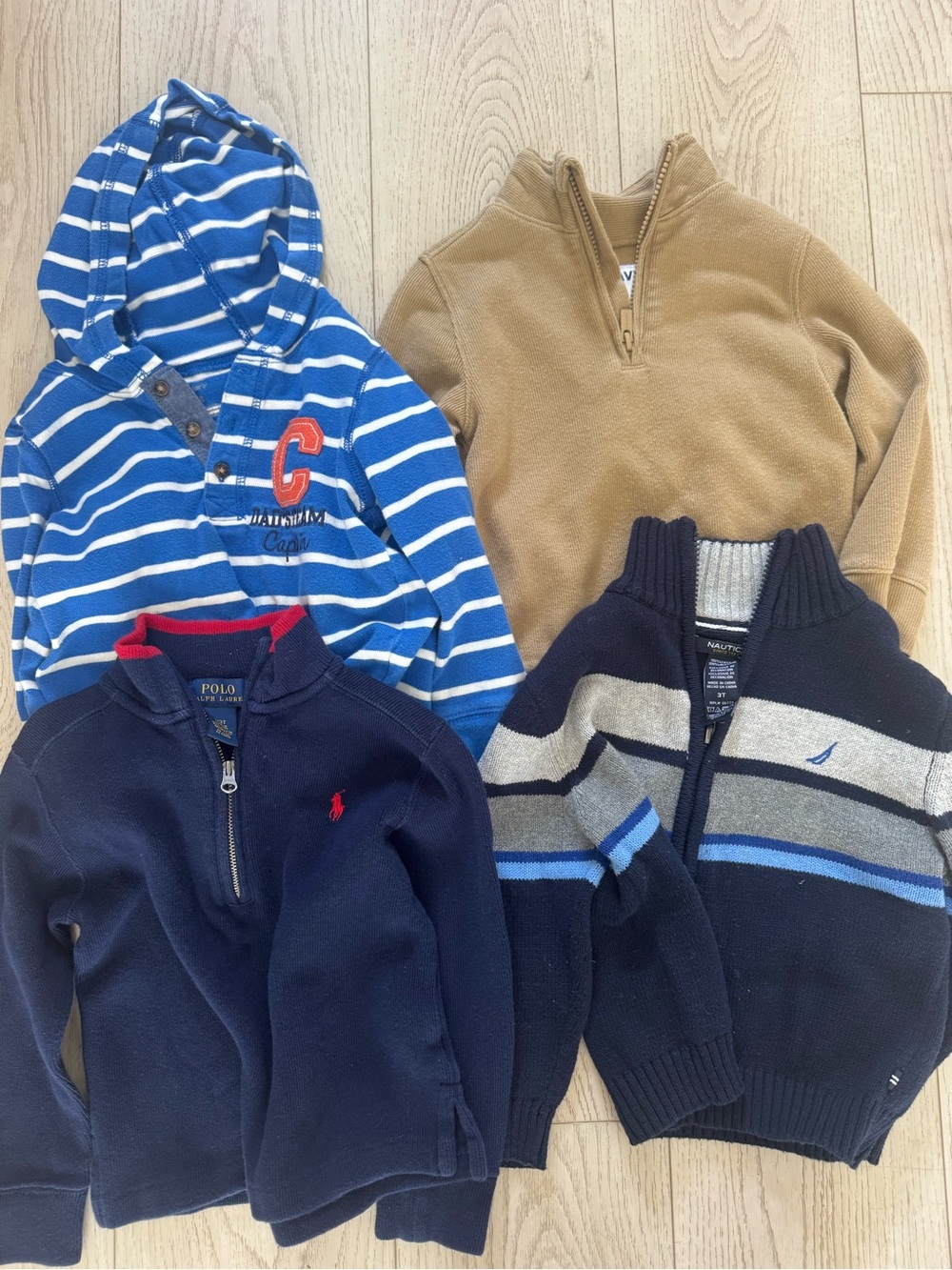 Polo by Ralph Lauren/Nautica/Old Navy Quarter-Zip Pullovers